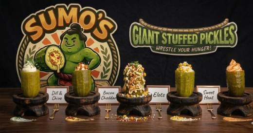 Bacon cheddar stuffed pickle